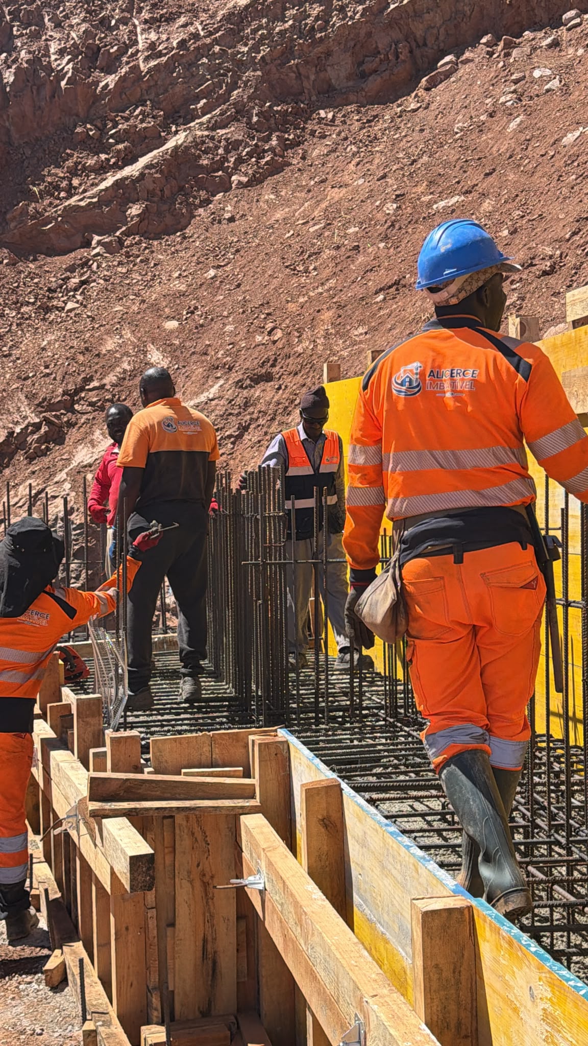 Construção da estrutura