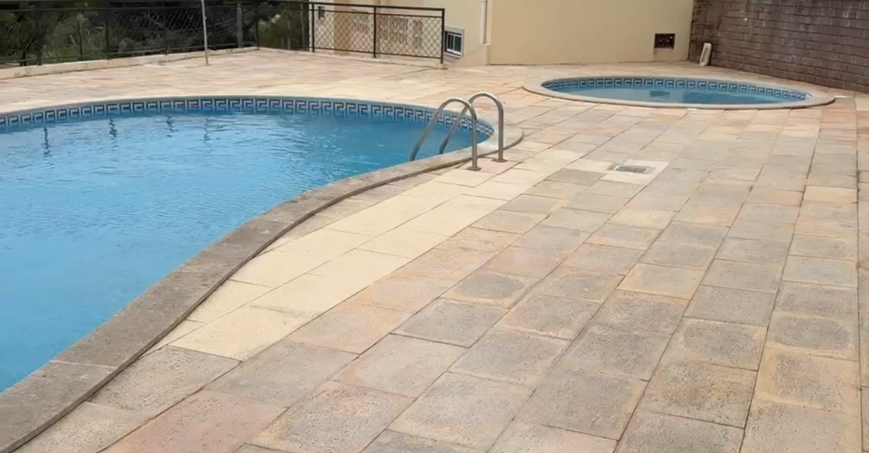Piscina depois da intervenção